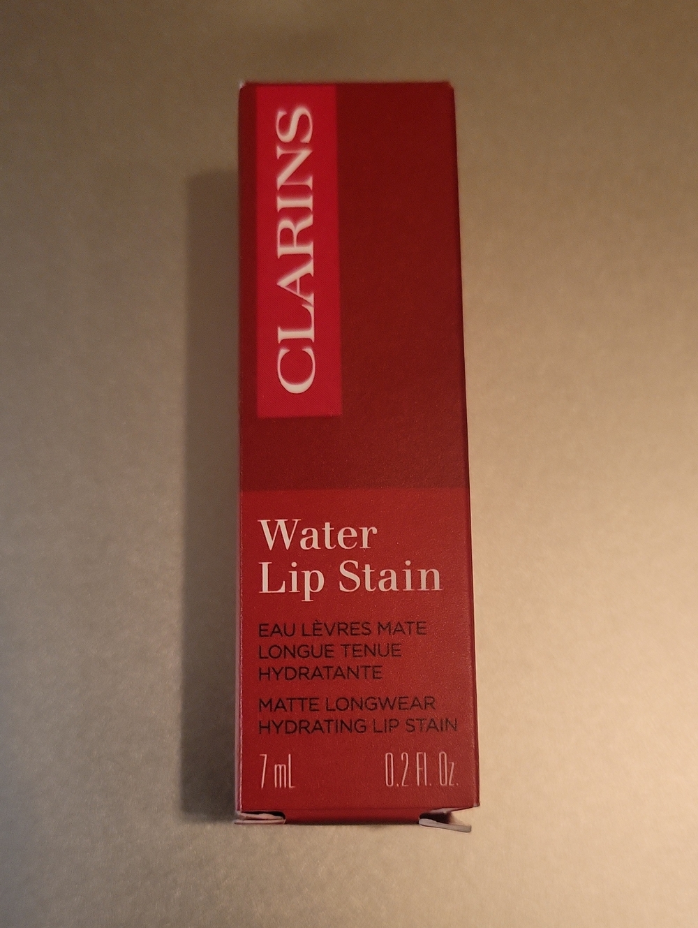 Clarins Water Lip Stain - Deep Red